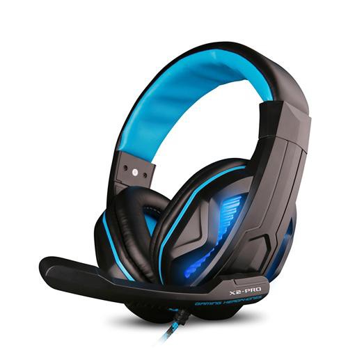 Tai nghe Game Ovann X2 Pro Gaming có đèn Led (Xanh) | WebRaoVat - webraovat.net.vn