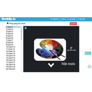 Flashcard tiếng Anh cho bé KatchUp - Môn học