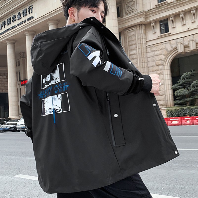 Áo Khoác Nhẹ Thu Đông Nam NEWY ORK In Hai Mặt Thời Trang Hàn Quốc ZENKODLMEN AO KHOAC NAM 130 | BigBuy360 - bigbuy360.vn