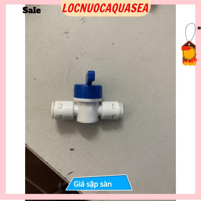 Van Xả Tay  Nối Nhanh Phi 6, Dây 6  ☑️ Van Xả Ngang ☑️ Van Khóa Nước/ van  chia nước bể cá cảnh