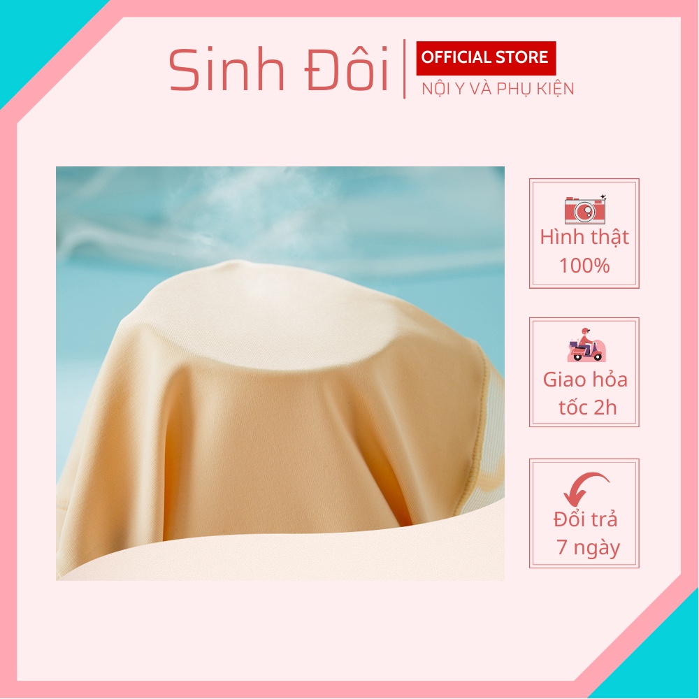 Quần lót mặc trong váy nữ chân ren cạp cao chống cuộn chất su mềm mịn thoáng mát không lộ đường may size 40kg-60kg