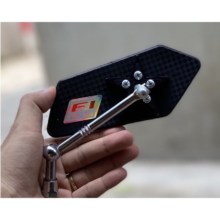 Gương 5 cạnh hình sao gắn các dòng xe chân inox