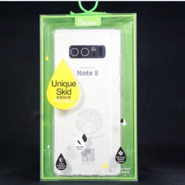 Ốp dẻo Ou Case Sámung Note 8 Silicon Trong suốt