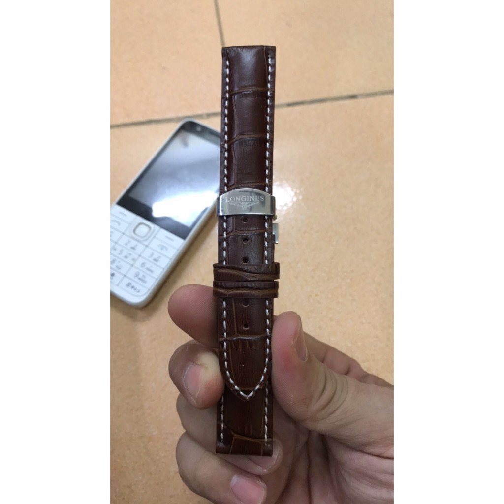 Dây da Longines kèm khóa