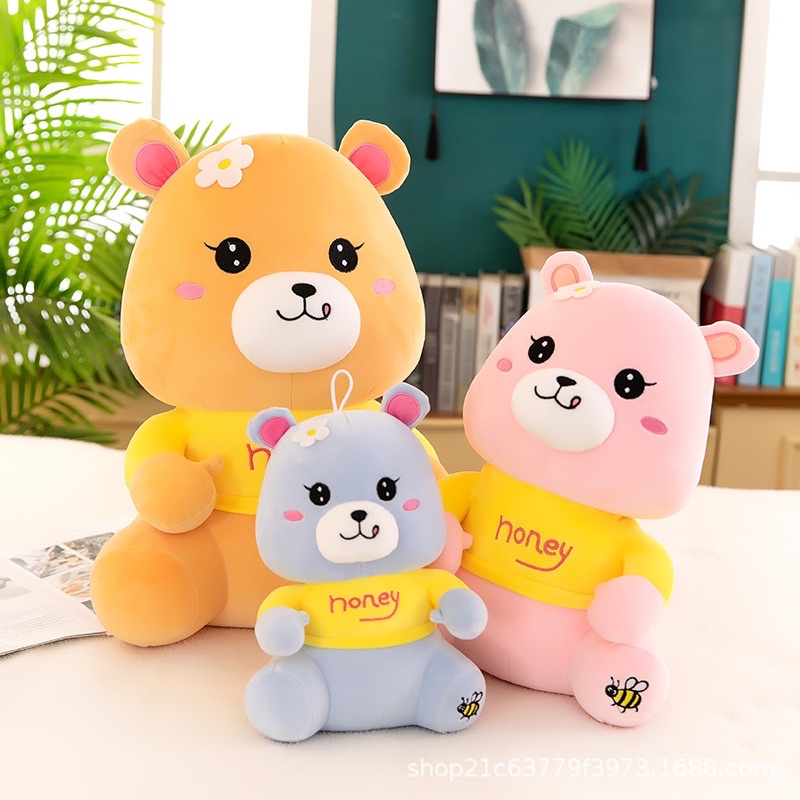 Gấu teddy Honey nhồi bông cao cấp