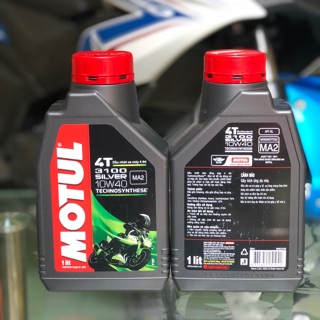 Nhớt Motul 4T 3100 Silver 10W40 1L