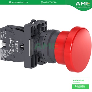 Nút nhấn nhả đầu nấm ø22 schneider màu đỏ_xa2ec42