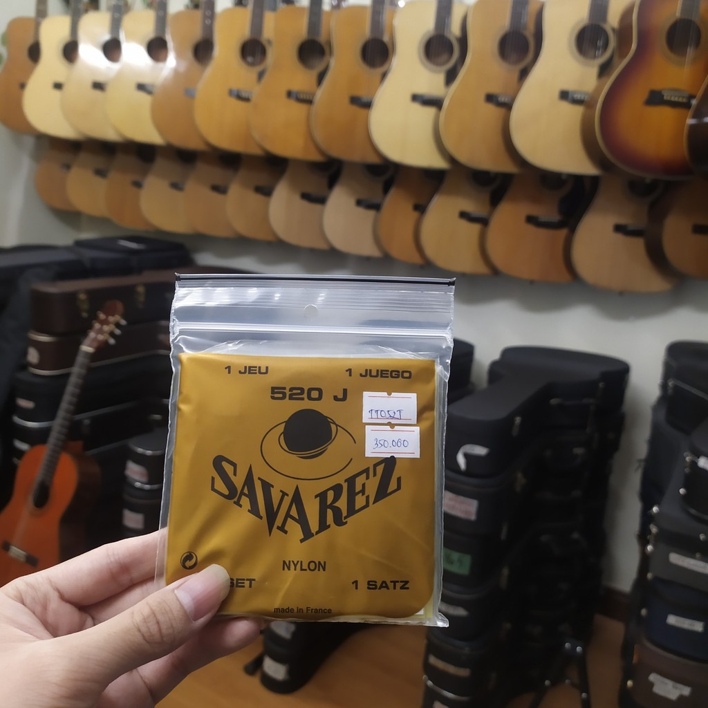Dây guitar classic cao cấp Savarez 520J, 510MRJ, 510ARP, 510MRP, 510CRP chính hãng