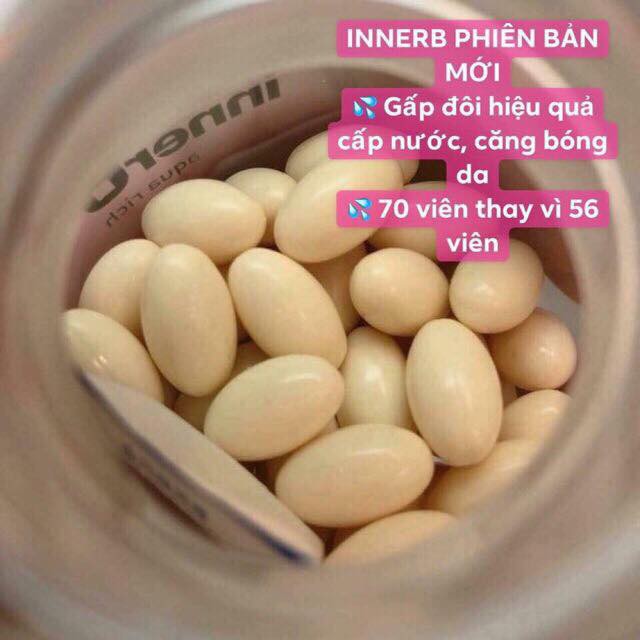 Viên uống cấp nước innerb aqua rich 70 viên nội địa Hàn Quốc [ Uy tín - Chất Lượng - Hoàn Trả 7 ngày ]