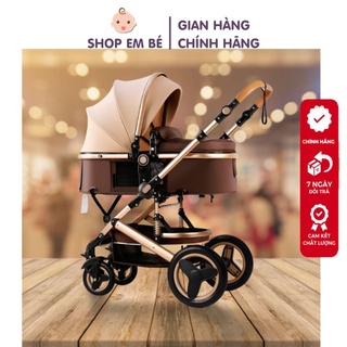 Xe đẩy kiêm nôi ru cho bé Belecoo hàng chính hãng bảo hành 3 tháng - 𝗦𝗵𝗼𝗽 𝗘𝗺 𝗕𝗲́