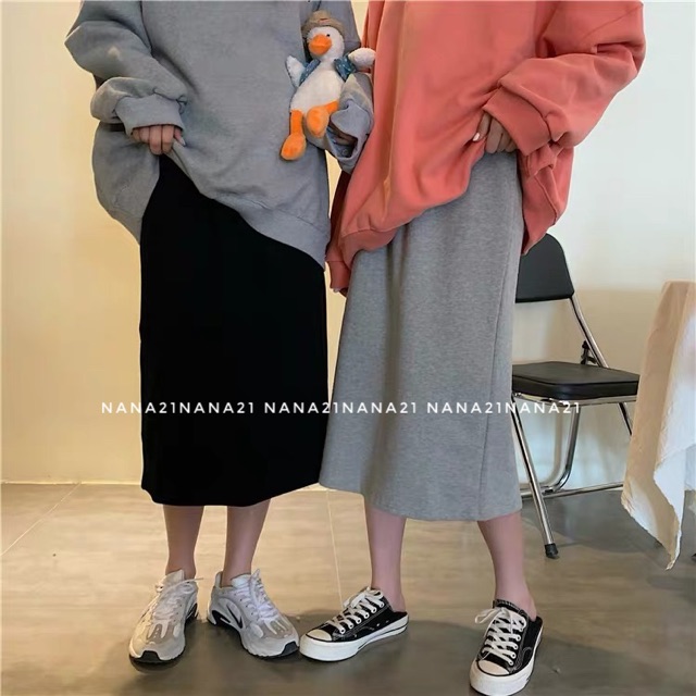 Chân váy thun xẻ | BigBuy360 - bigbuy360.vn