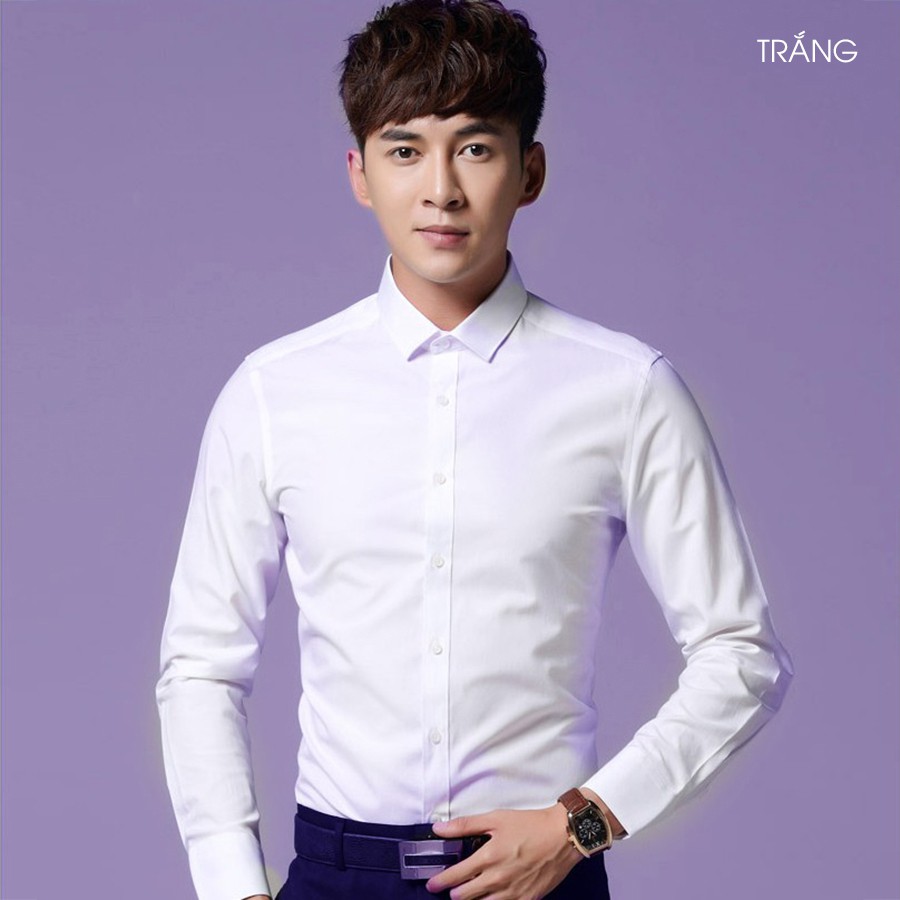 ⚡[NGÀY KHÔNG LỢI NHUẬN] Bộ sưu tập áo Áo Sơ Mi Nam Công Sở Không Nhăn Dài Tay Hàn Quốc [Chất Đẹp]