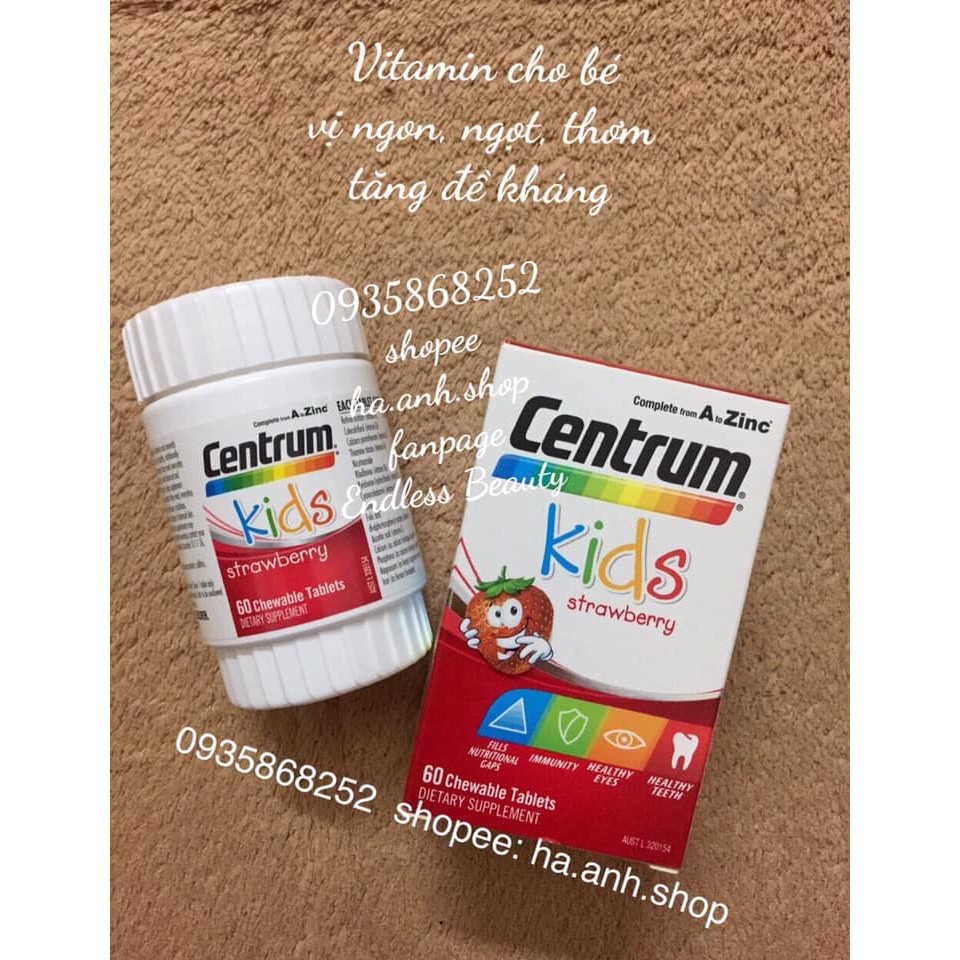 Centrum Kids 60 viên cho bé