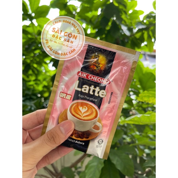 Cafe Latte Nguyên Chất Aik Cheong Malaysia 12 Gói X 25G SÀI GÒN ĐẶC SẢN