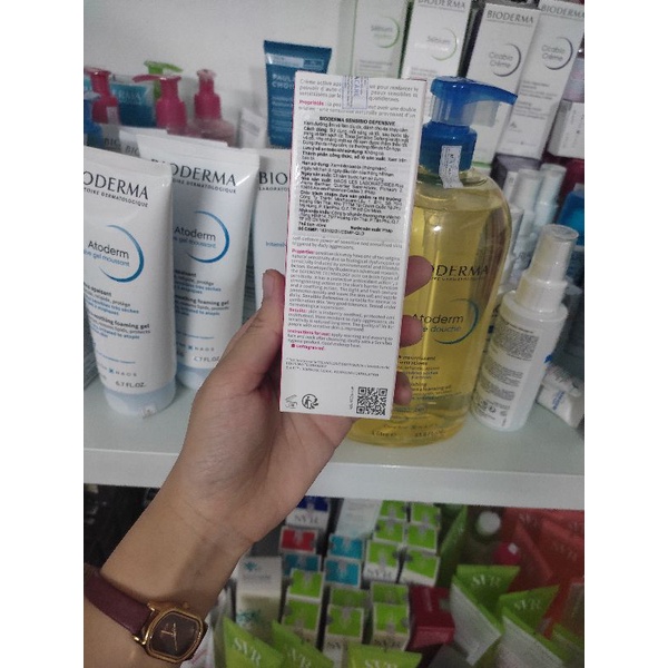 Kem Dưỡng Ẩm Bioderma Sensibio Defensive Active Soothing Cream  làm dịu da dành cho da nhạy cảm 40ml