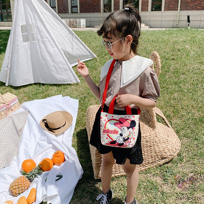 Túi đeo chéo in hoạt hình dễ thương dành cho trẻ em