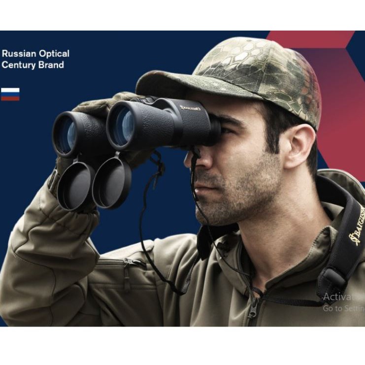 Ống Nhòm BAIGISH Nga 20x50 Nhìn Siêu Xa 3000m Ống nhòm Phượt Cao Cấp Siêu Nét Phù Hợp Du Lịch, Săn Ong