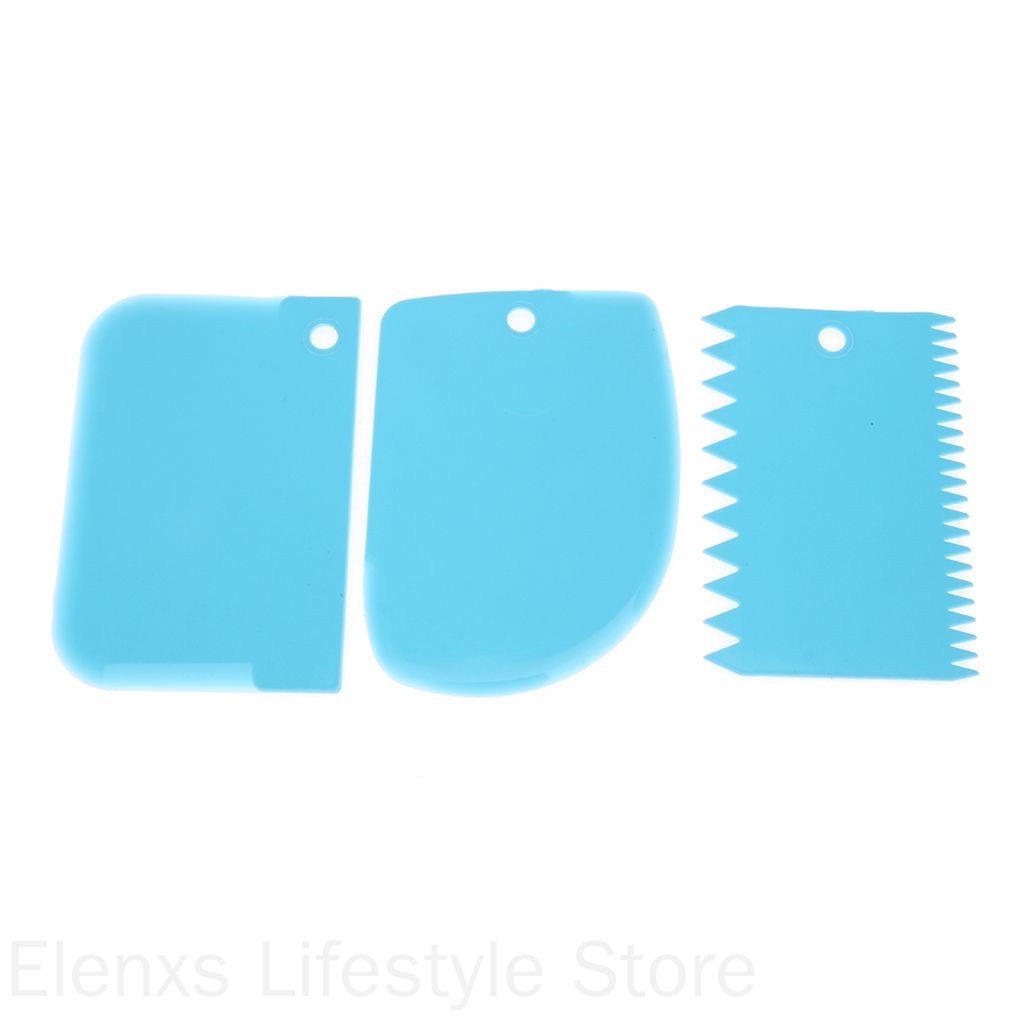 Dao cắt bột, chia bột, miếng nhựa vét bột làm bánh chuyên dụng