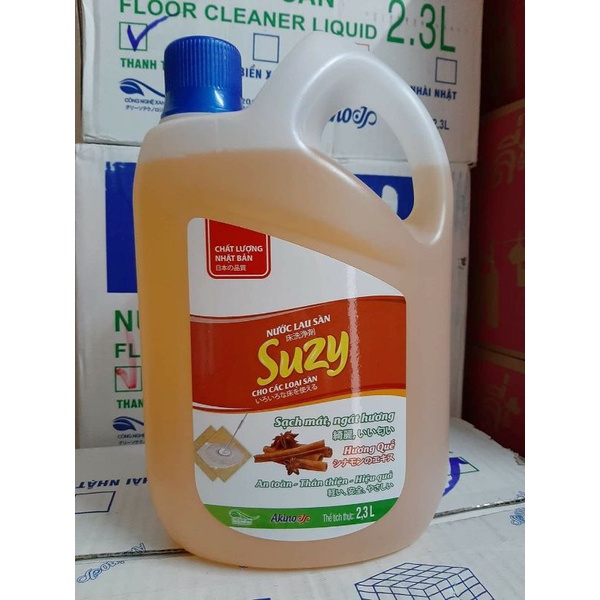 (Chính Hãng) Nước Lau Sàn SUZY 2,3L Diệt Sạch Vi Khuẩn - Chất Lượng Nhật Bản