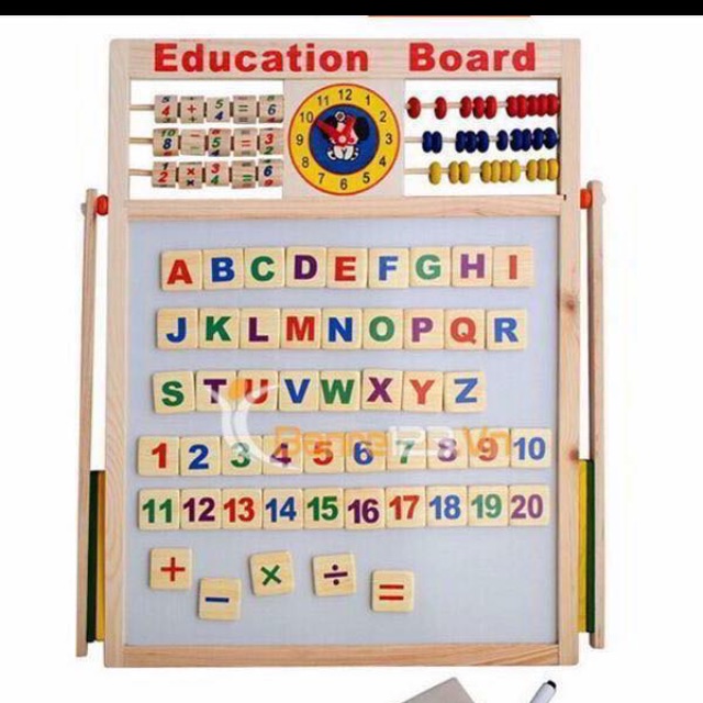 Bảng chữ cái edu gỗ nam châm