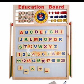 Bảng chữ cái edu gỗ nam châm