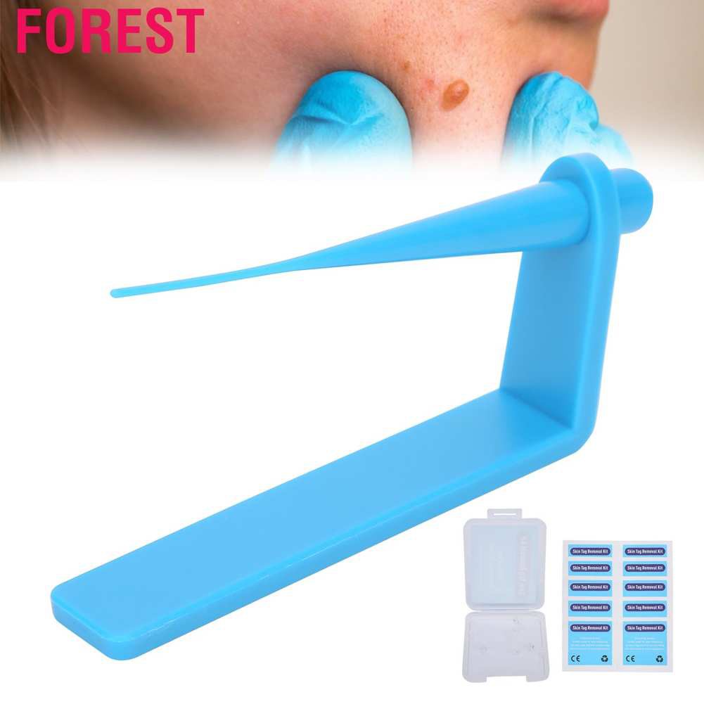 Forest Skin Tag Remover Kit Safe Body Neck Face Finger Mole Wart Tags Removal Tools