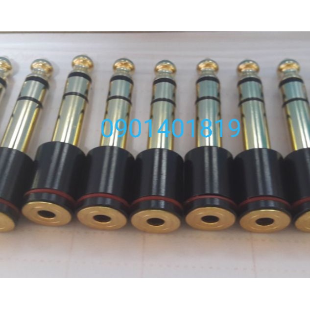Jack Chuyển Đổi 6ly đực - 3 ly cái  viền đen ( Hàng loại 1)