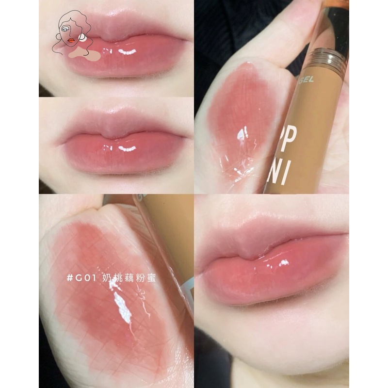 Son Bóng Cappuvini Chứa Vitamin Siêu Mềm Dưỡng Ẩm Màu Sắc Đẹp Mắt