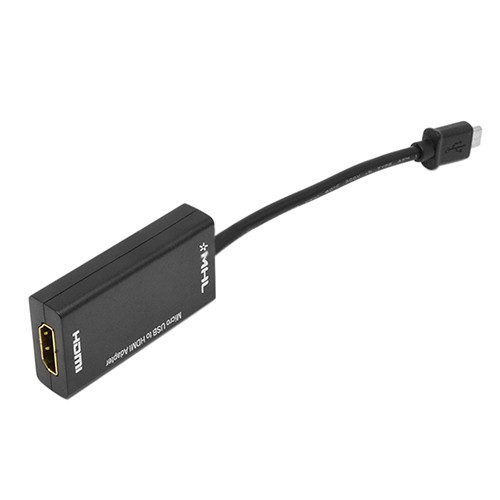 Bộ chuyển đổi cổng MHL Micro USB sang HDMI A A/V TV cho HTC Sony SamSung HDTV