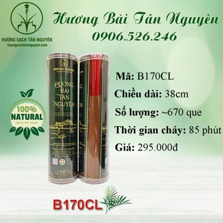 Nhang Bài Ống 1kg - Hương Sạch Tân Nguyên  FREESHIP