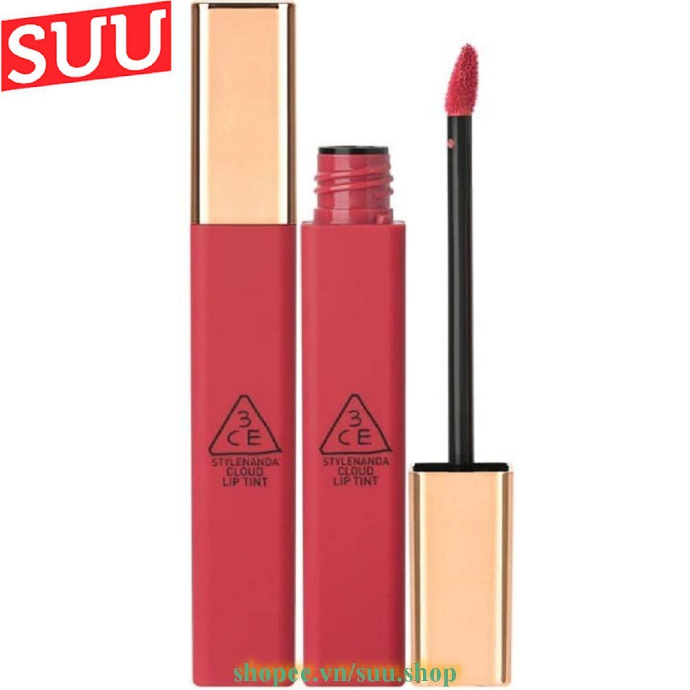 Son Kem 3ce Macaron Red Cloud Lip Tint Phien Bản Năm 2019, suu.shop Cam Kết Hàng Chính Hãng.