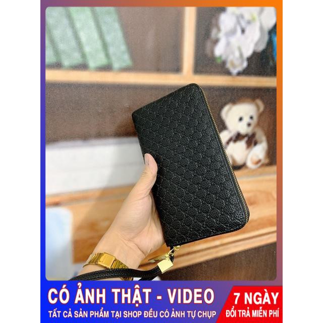 💎FreeShip – Clip thật💎Ví da cầm tay bản to. Bóp da cầm tay Nam nữ. (hàng loại 1) 💎Mẫu Hot💎