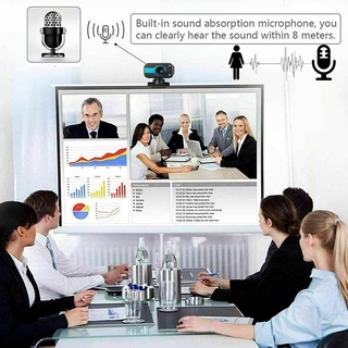 Webcam Gắn Máy Tính Để Bàn Có Micro Tiện Lợi