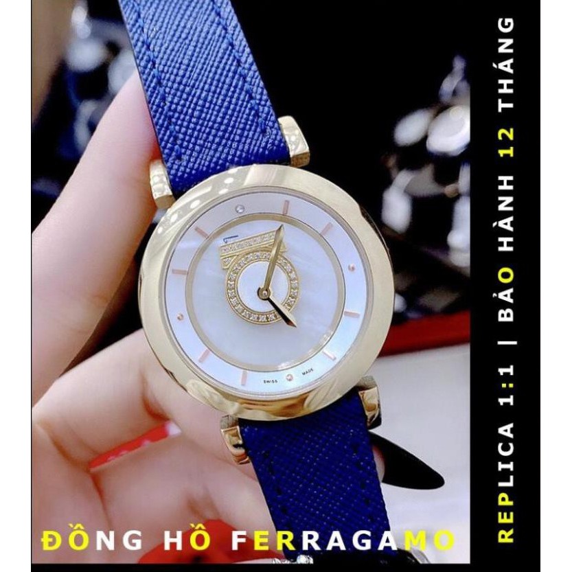 Đồng Hồ Nữ Thời Trang Cá Tính Cao Cấp Chống Nước Đồng Hồ Salvatore Ferragamo Đeo Tay Nữ Dây Da Đẹp - LUTOS Việt Nam