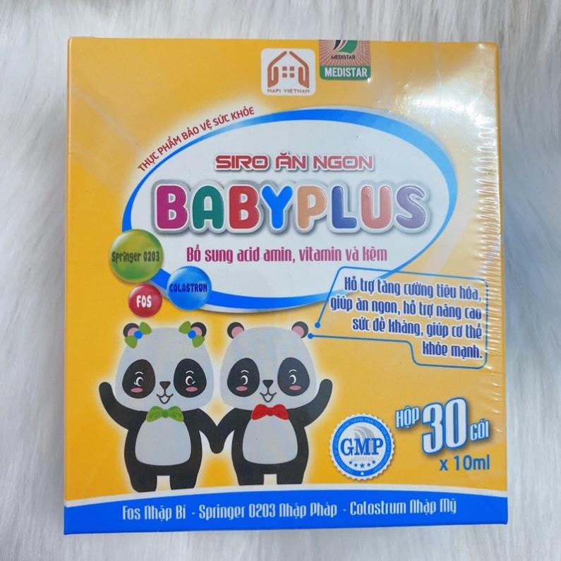 Babyplus  Siro ăn ngon cho bé biếng ăn , táo bón ,chậm hấp thu