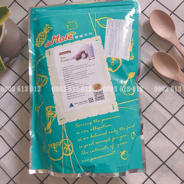 Bột Sữa Khoai Môn Mole Pha Trà Sữa, Thơm, Ngon Gói 1Kg