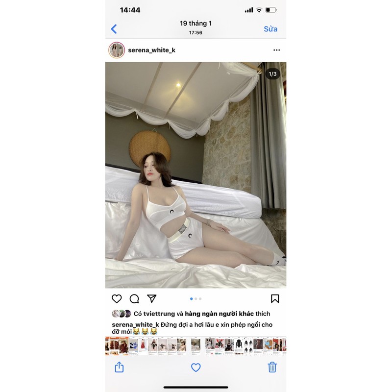 BỘ ĐỒ LÓT COTTON GÂN MẶT TRĂNG | BigBuy360 - bigbuy360.vn