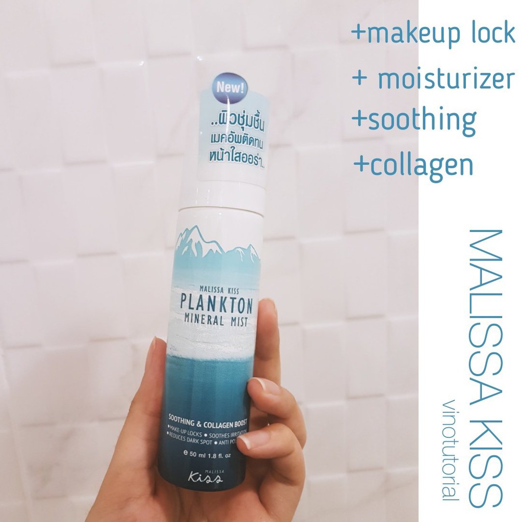 Xịt Khoáng MALISSA KISS PLANKTON 50 ML.