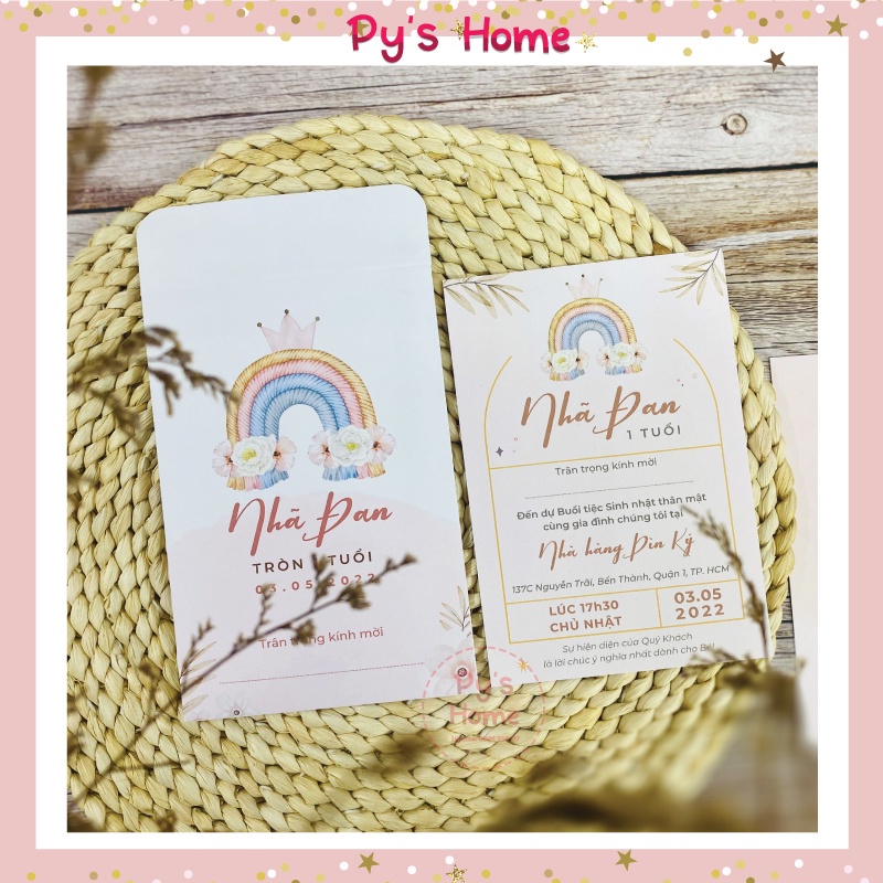 THIỆP THÔI NÔI - SINH NHẬT BÉ GÁI  SỐ LƯỢNG > 50 THIỆP  MẪU MỚI