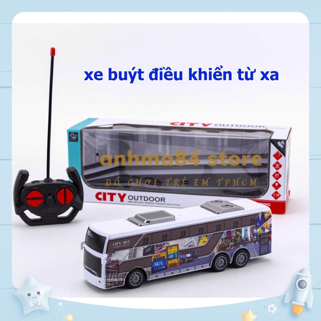 Đồ chơi Xe Bus Điều Khiển Từ Xa - Xe buýt điều khiển từ xa 4 chiều, thiết kế đẹp - anhma84 store