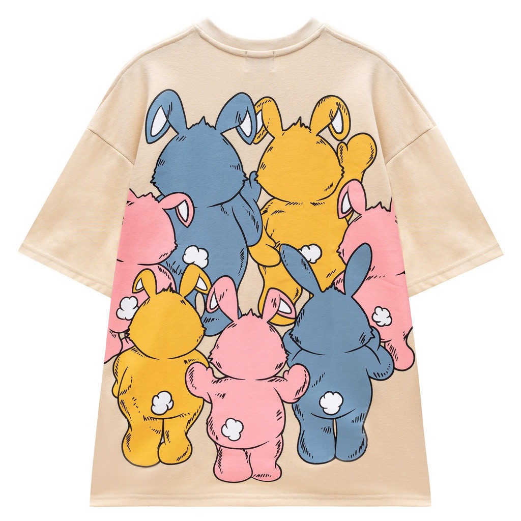 Áo Thun Unisex Bad Rabbit Cheerleader Cream - Local Brand Chính Hãng | BigBuy360 - bigbuy360.vn
