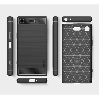 Ốp lưng chống sốc vân carbon điện thoại Sony XZ1 / XZ1 Compact / XZ2 / XZ2 Compact / XZ2 Premium - MOFI Chính hãng