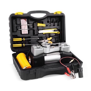 Bơm oto 2 Piston Xylanh Air Compressor
