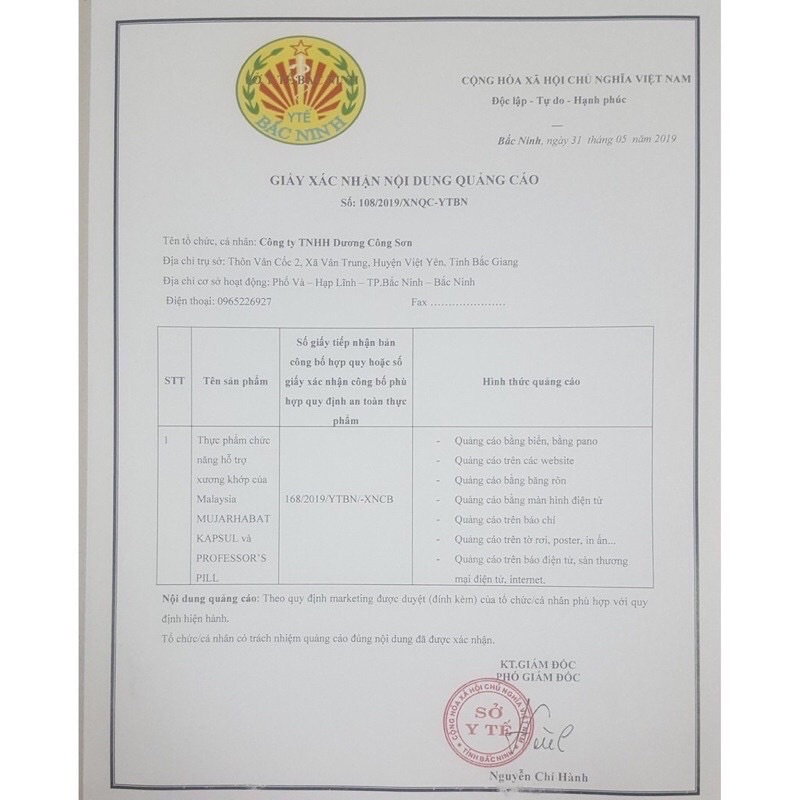 Combo 10 hộp Khớp Malaysia Professor’s Pill