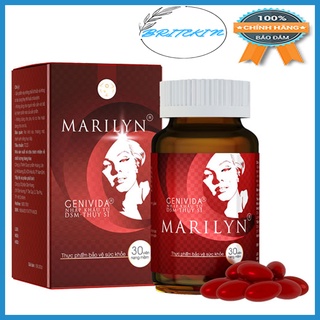 Viên Uống Cân Bằng Nội Tiết Tố Nữ Marilyn Genivida (Hộp 30 viên)