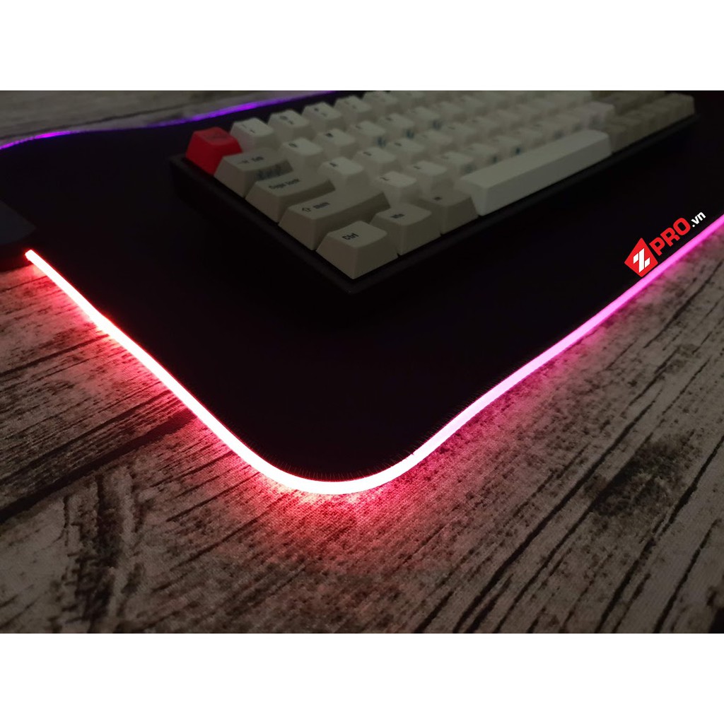 Lót chuột RGB vải mềm 80x30cm