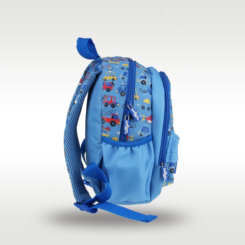 Ba Lô Đi Học Hình Xe Hơi smiggle 11L Cho Bé Trai 1-4 Tuổi