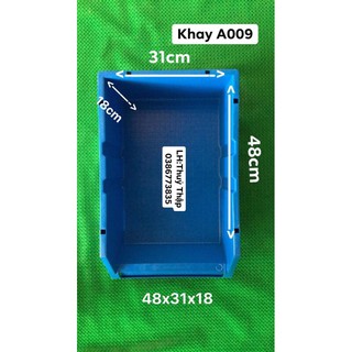 khay nh­ựa đựng linh kiện điển tử ốc vít A9 (D48*R31*C18cm)