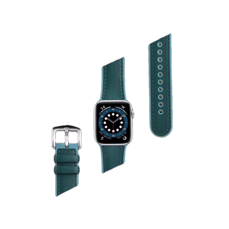 Dây đồng hồ Apple Watch W51 Coteetci Urtechcorner chất liệu da cao cấp dành cho các series 1-6/SE