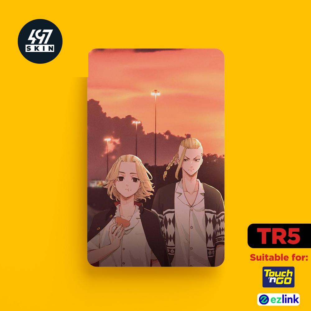 Skin Card Tokyo Revengers  - Miếng Dán ATM, Thẻ Xe, Thẻ Từ, Thẻ Chung Cư - Chất Liệu Chống Xước - Chống Nước